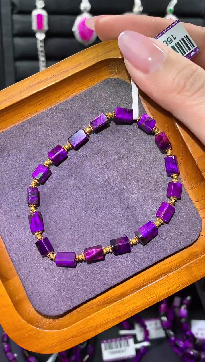 【闪购商品】苏纪石（舒俱来）.18K金镶嵌舒俱来手串