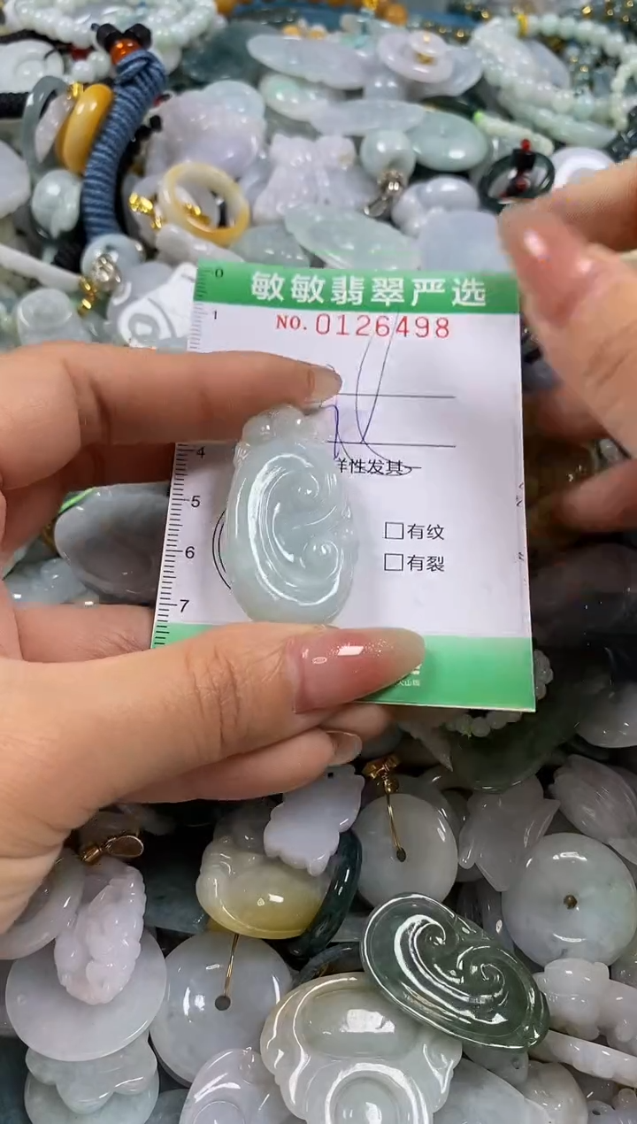 【闪购商品】翡翠颈饰未镶嵌闪购0126498