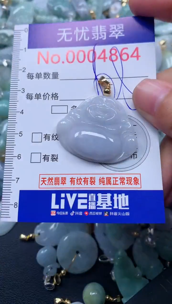 颈饰未镶嵌翡翠4864