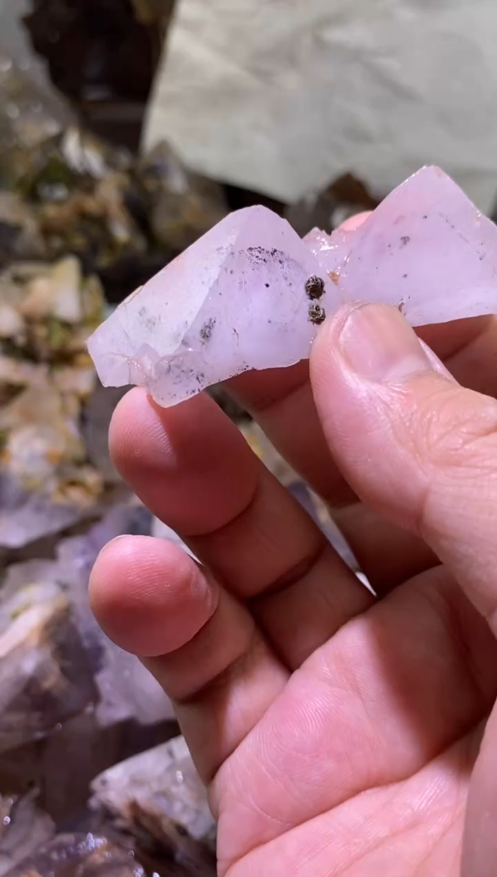 未镶嵌珠宝半成品水晶101号四川超七花园水晶