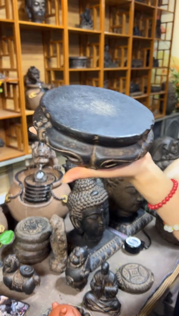 陶土【火山泥】金箍坛底座