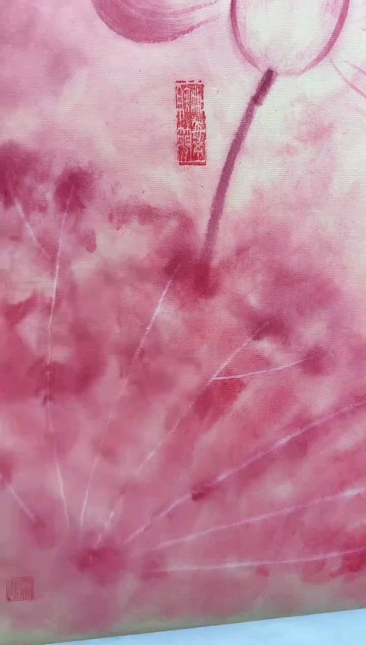 国画秦燕格国画手绘作品Y6