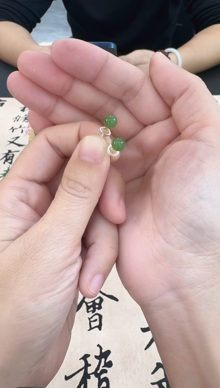 颈饰未镶嵌和田玉【瑞睿珠宝】和田玉耳饰