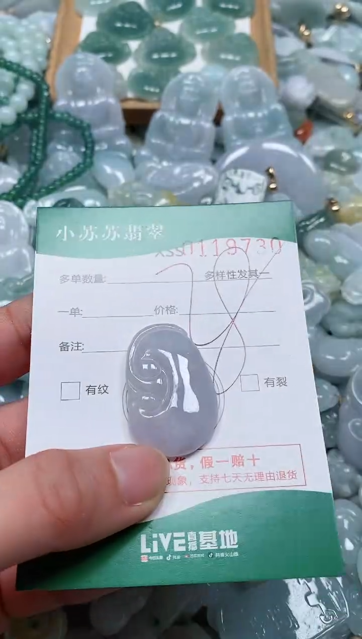 【闪购商品】翡翠颈饰未镶嵌闪购商品0119730