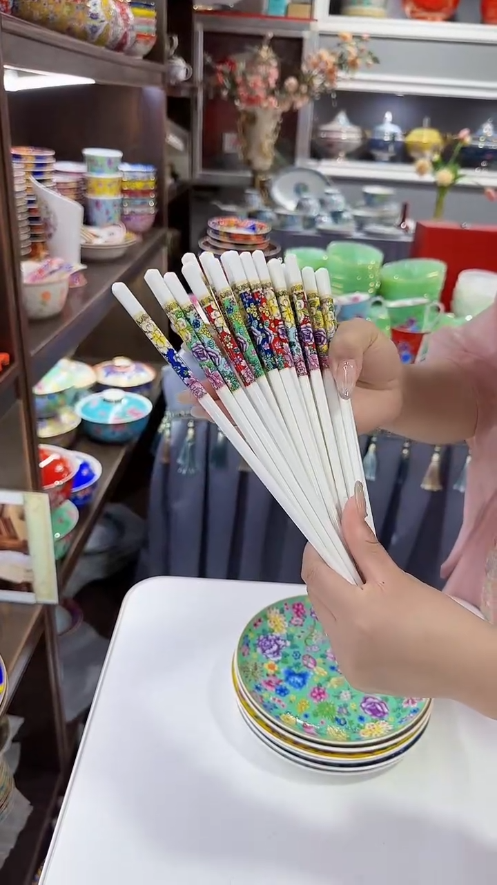 瓷片筷子10双景德镇餐具