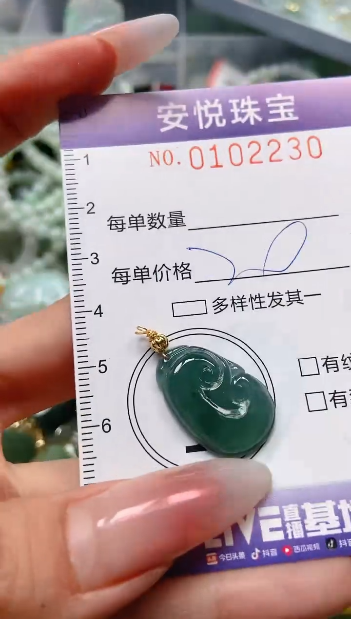 【闪购商品】翡翠颈饰未镶嵌闪购0102230