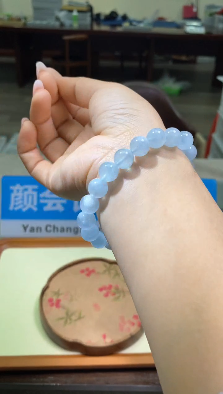 【闪购商品】海蓝宝石手链未镶嵌多样性发一件783