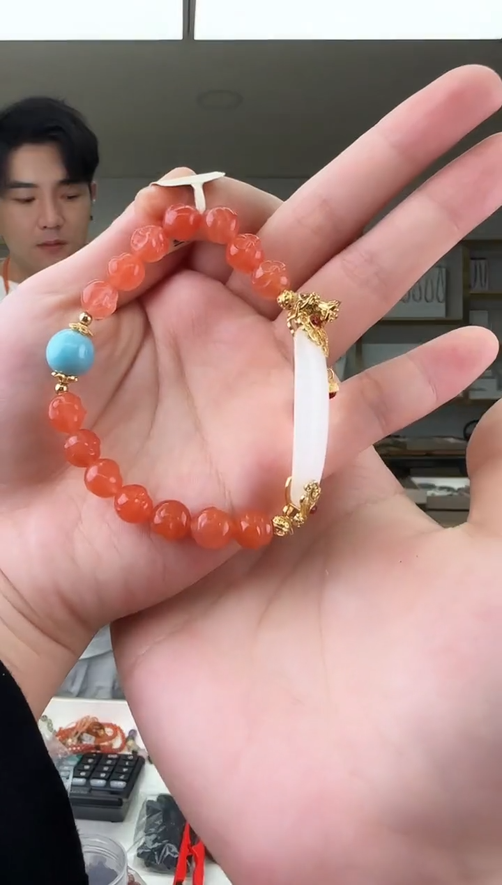 【闪购商品】南红玛瑙手串库存有限售完即止银S925镶嵌 