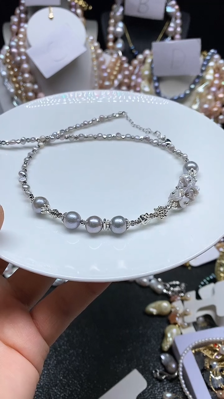 【闪购商品】淡水珍珠颈饰未镶嵌多人
