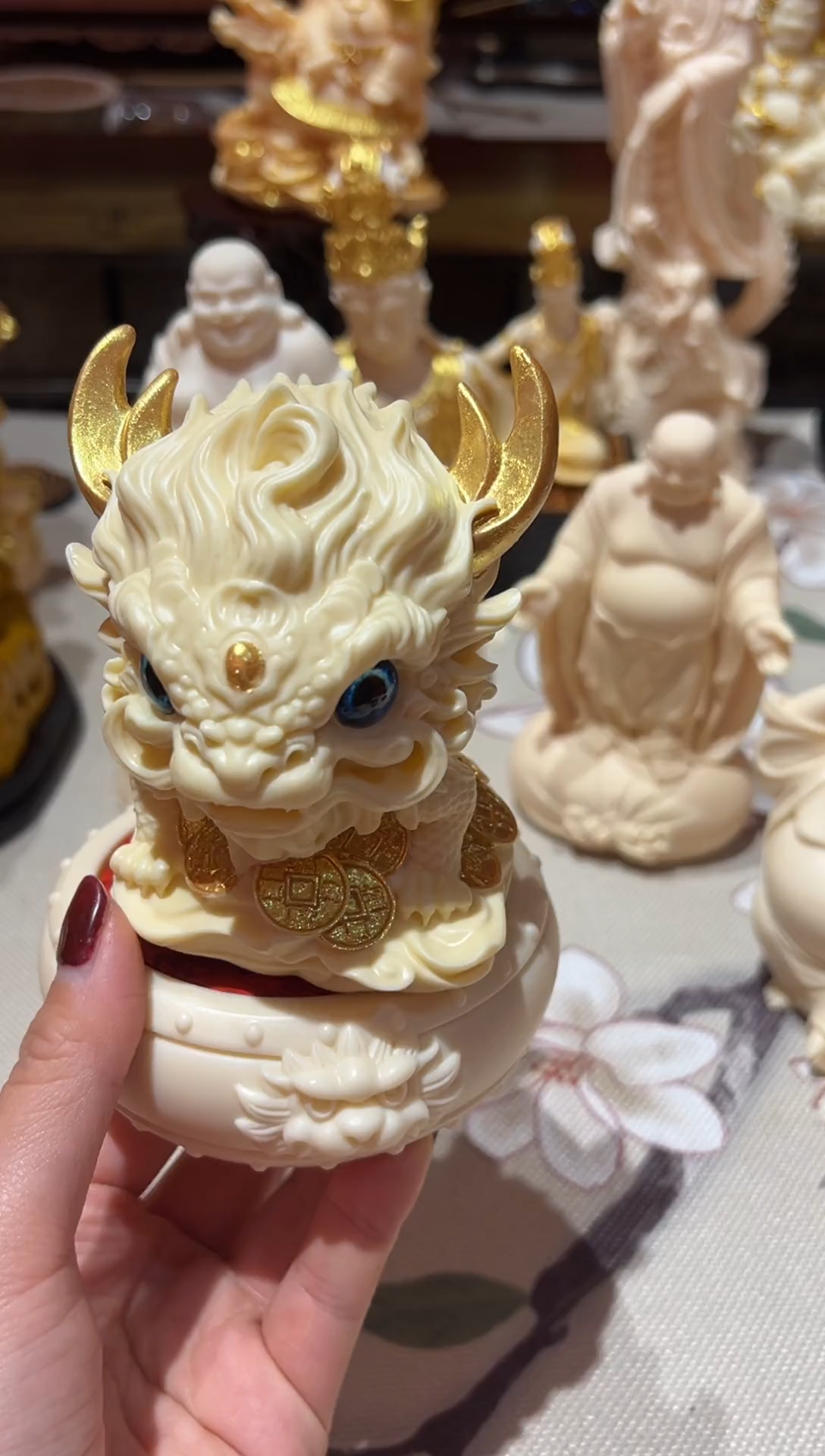 木瑞兽麒麟+底座