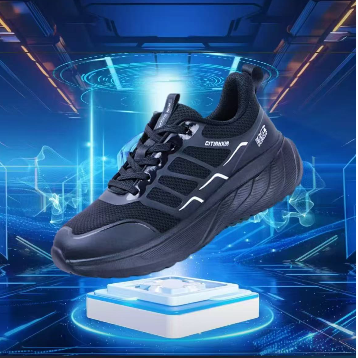 磁天下升级科技休闲鞋