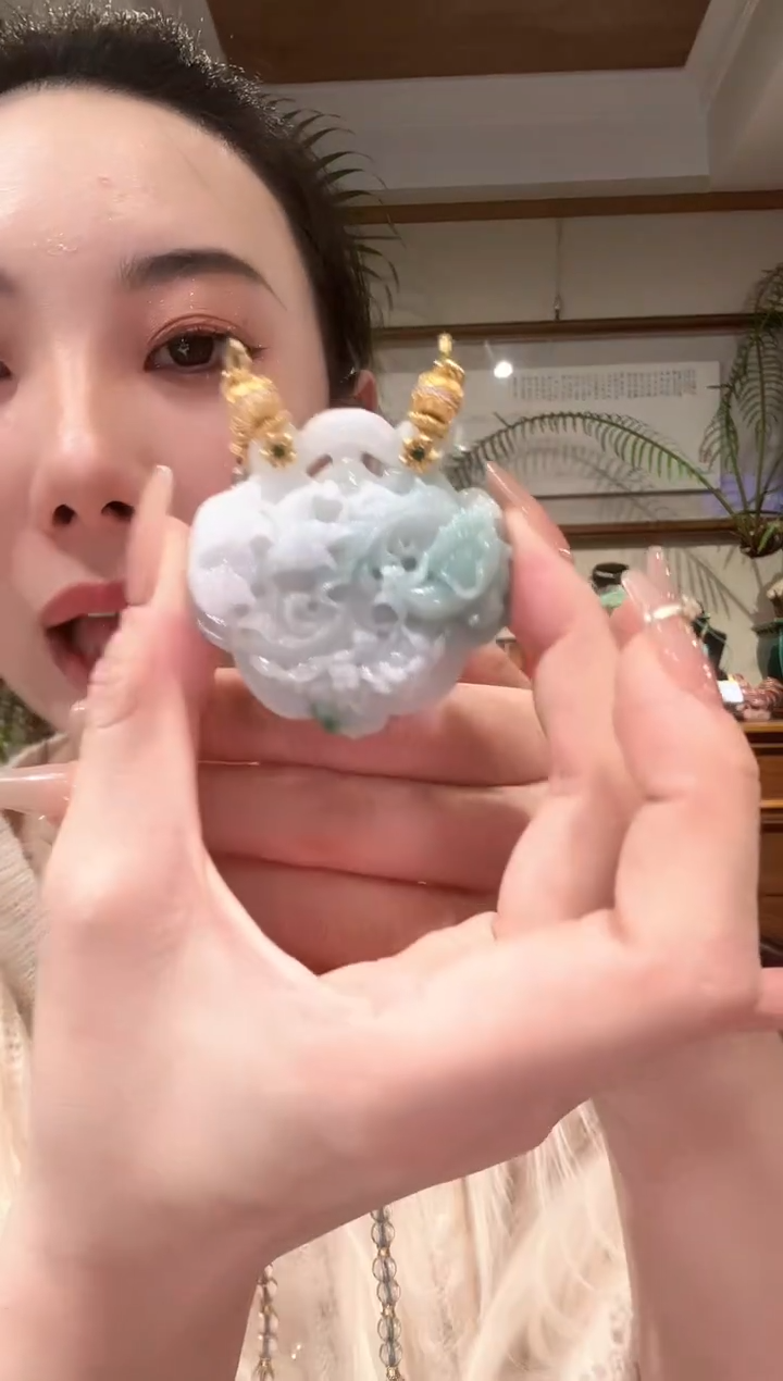 【闪购商品】翡翠颈饰未镶嵌国风