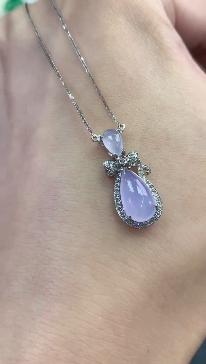 【闪购商品】翡翠吊坠(不含链)18K金镶嵌 C13有色差多样性一件发货