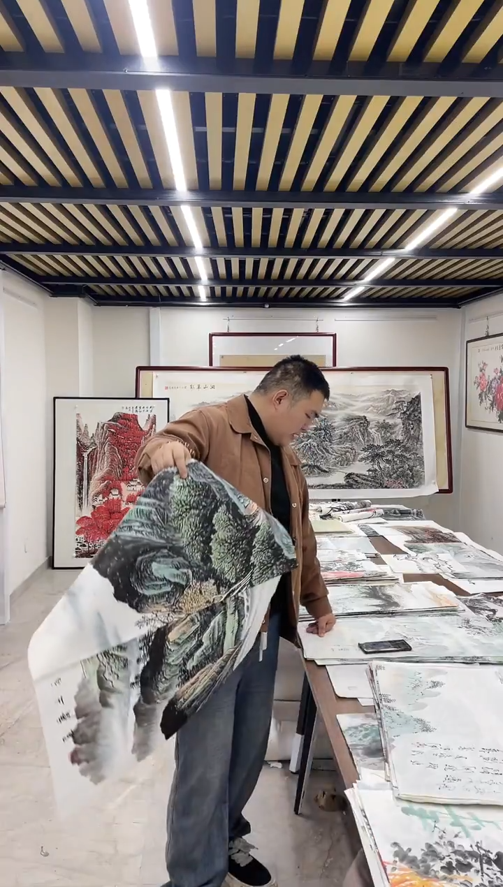 国画融易专属链接-李土庆写意