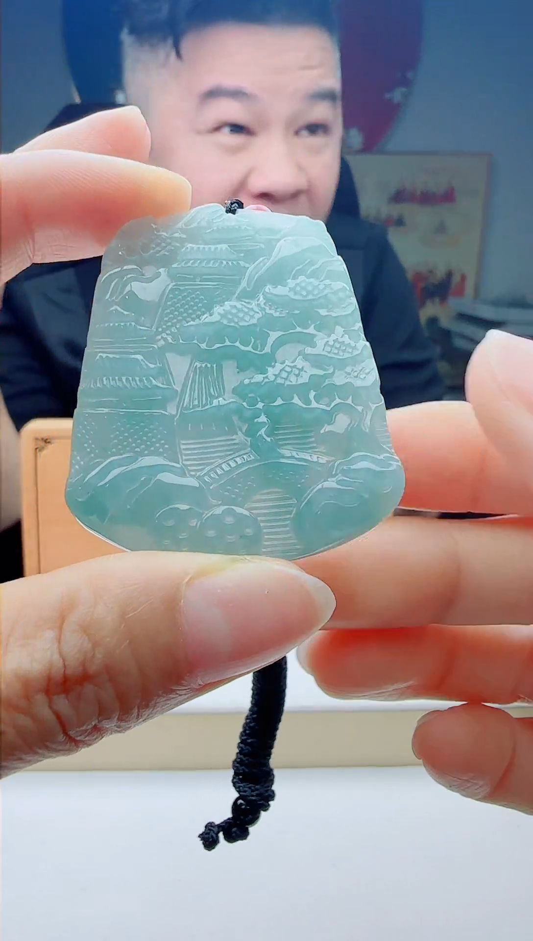 颈饰未镶嵌翡翠新号开播，感恩回馈，元旦快乐。