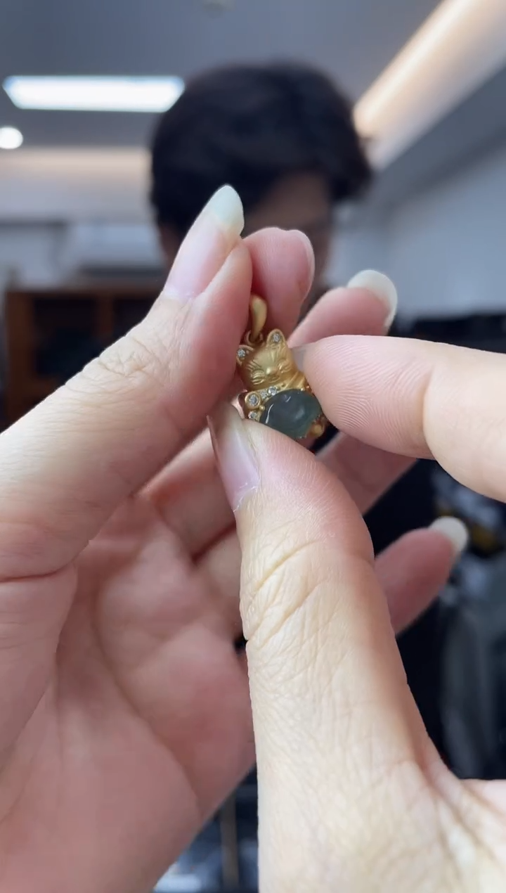 【闪购商品】翡翠颈饰银S925镶嵌多样性一件发货
