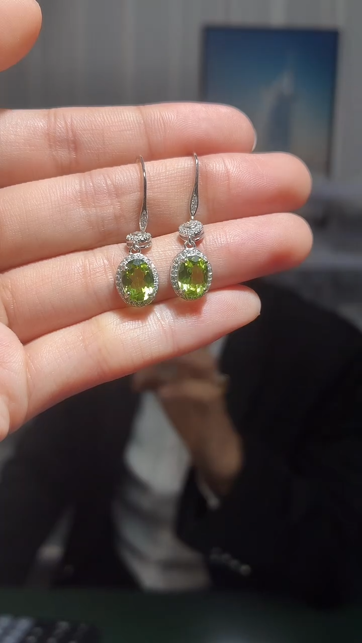 银S925镶嵌其他橄榄石（扎德严选）