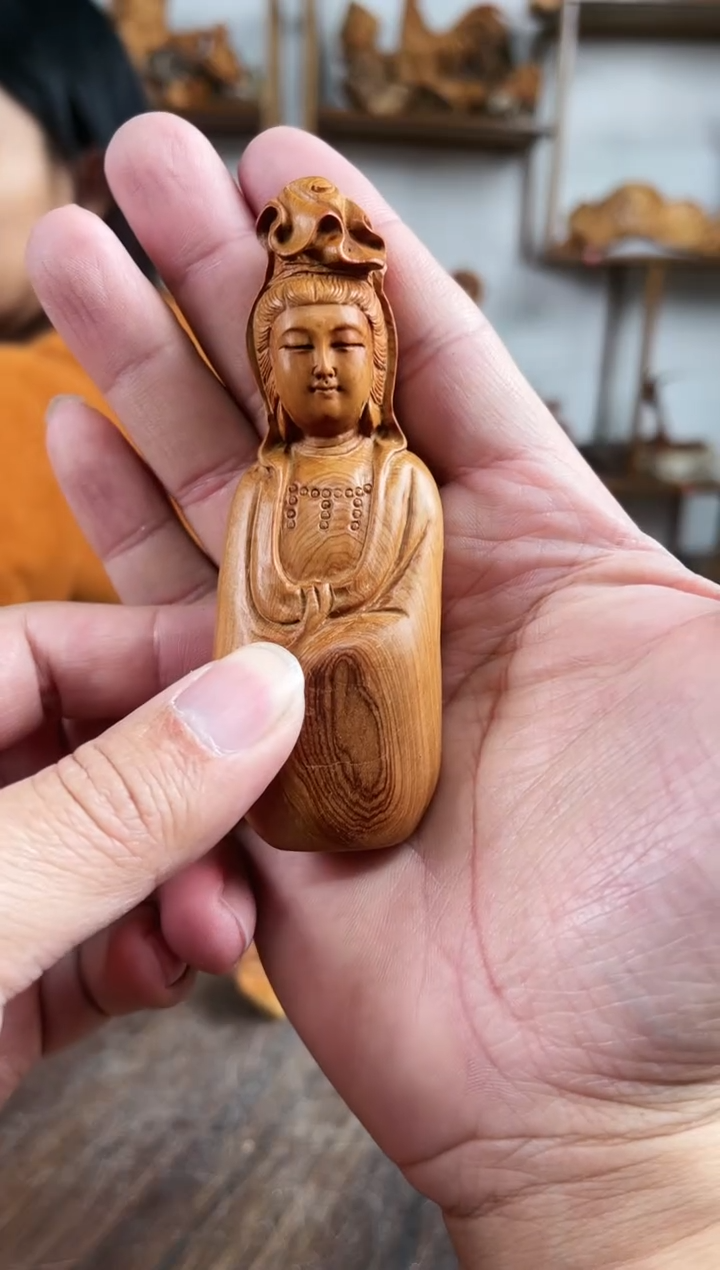 【闪购商品】柏木（崖柏）木雕1