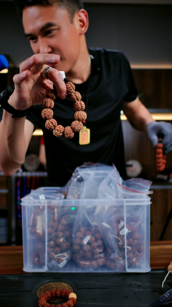 金刚菩提手串龙江推荐原生态超头狠货18号20