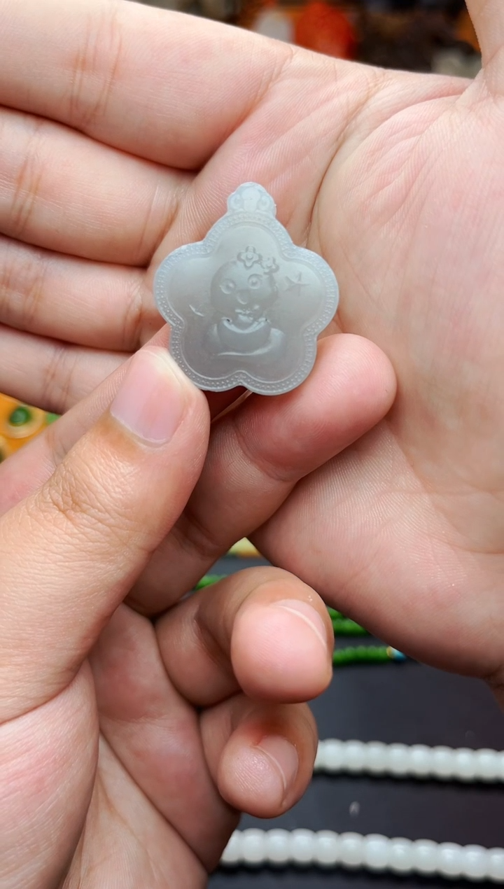 【闪购商品】和田玉颈饰未镶嵌蛇牌【定制】01