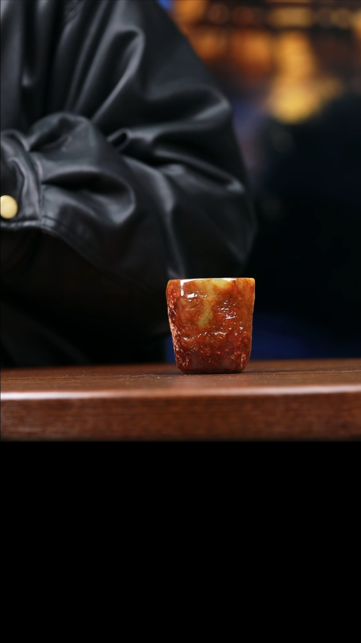 【闪购商品】翡翠摆件未镶嵌主人杯