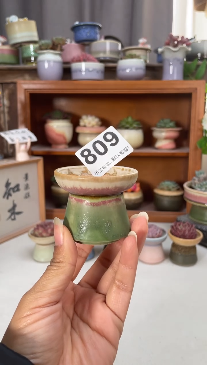 瓷片A***n809知木小芳花盆