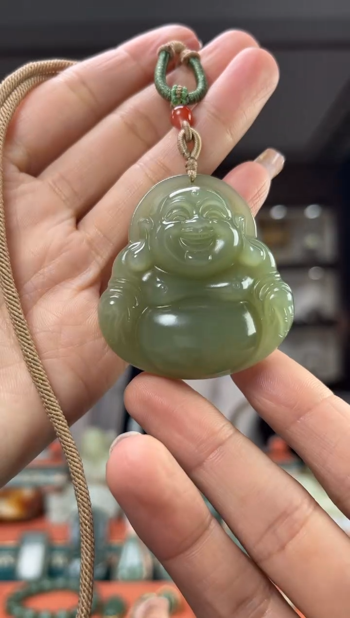 【闪购商品】和田玉颈饰未镶嵌佩佩48mm左右