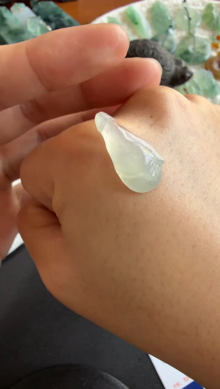 未镶嵌定制翡翠玉兰花