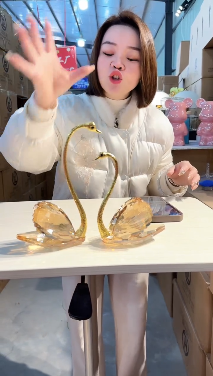 【闪购商品】玻璃于清花器L-早48