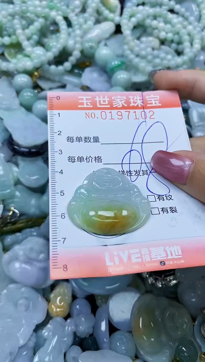 【闪购商品】翡翠颈饰未镶嵌闪购0197102