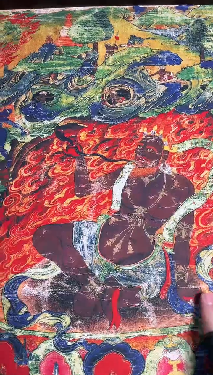 卷轴画天天的唐卡tk160