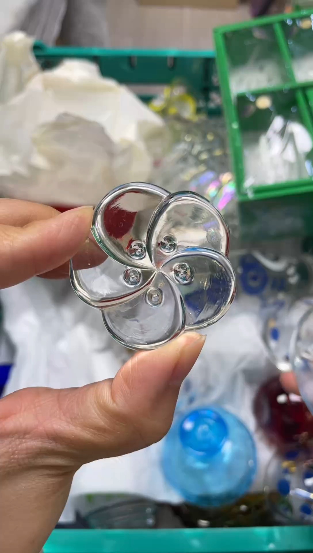 手工艺品玻璃小*624精美产品感谢选购  