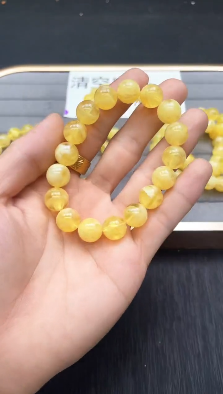 所见即所得 079黄白花11mm