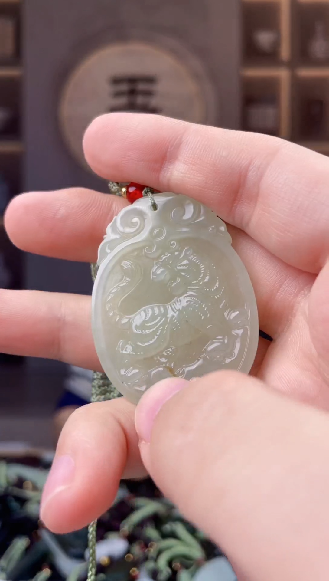 颈饰未镶嵌和田玉拍一发一，多样性发货