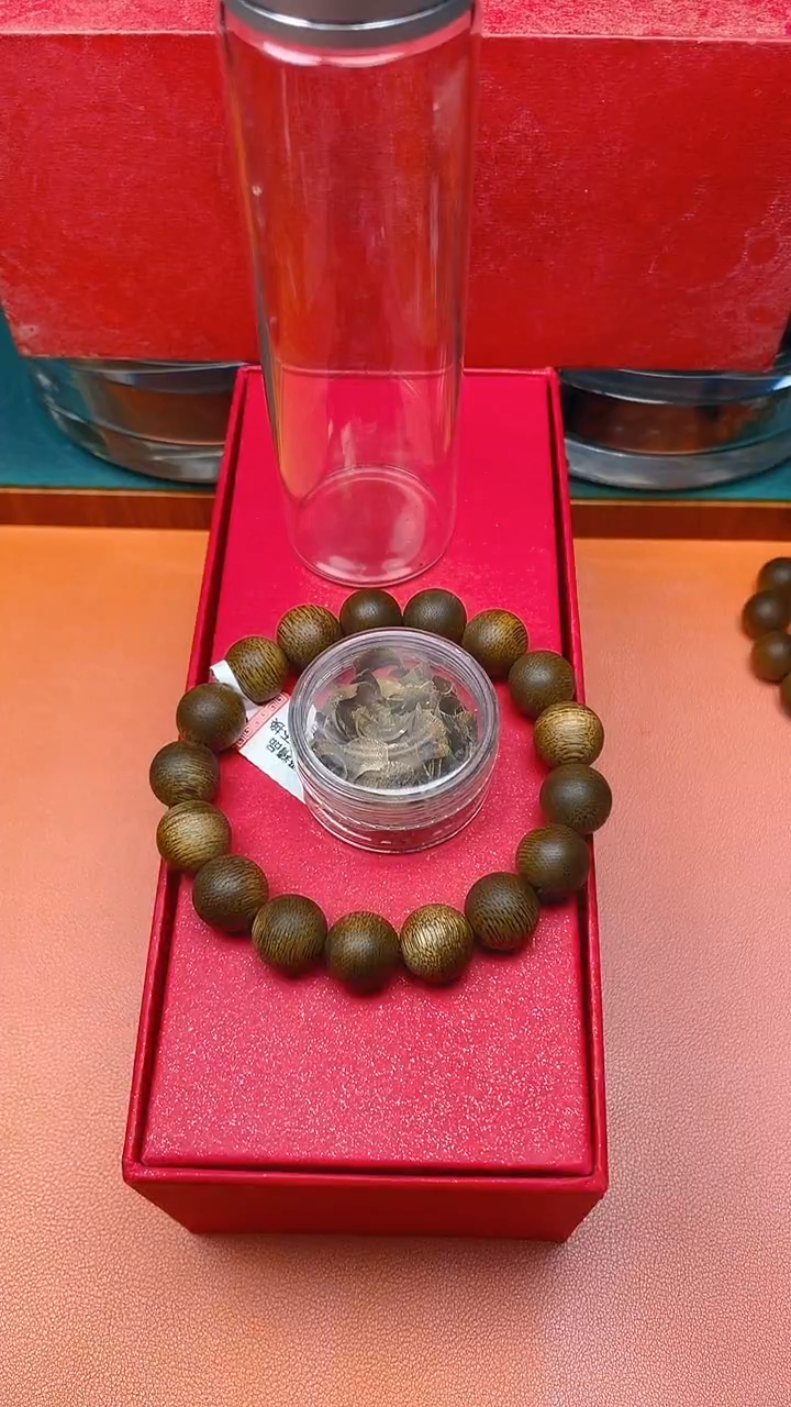 【闪购商品】沉香手串海南金沙叶1.2单圈B1283642