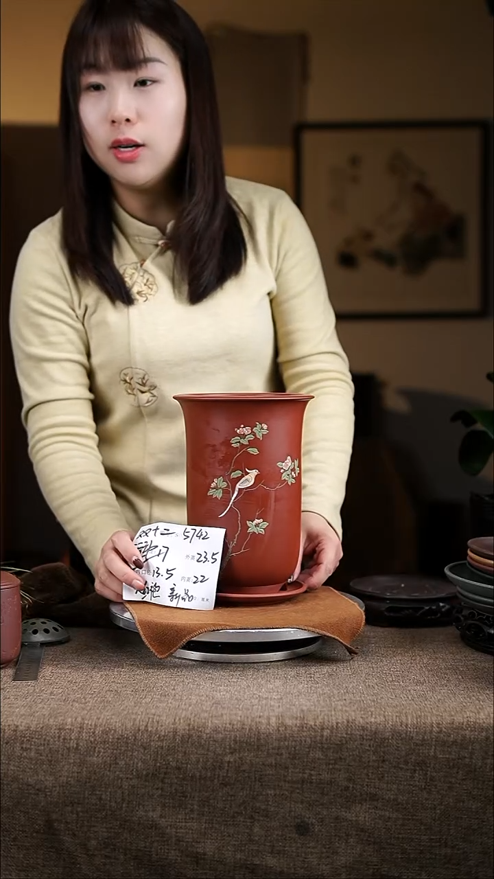 【闪购商品】紫砂花盆紫砂花盆5742+z