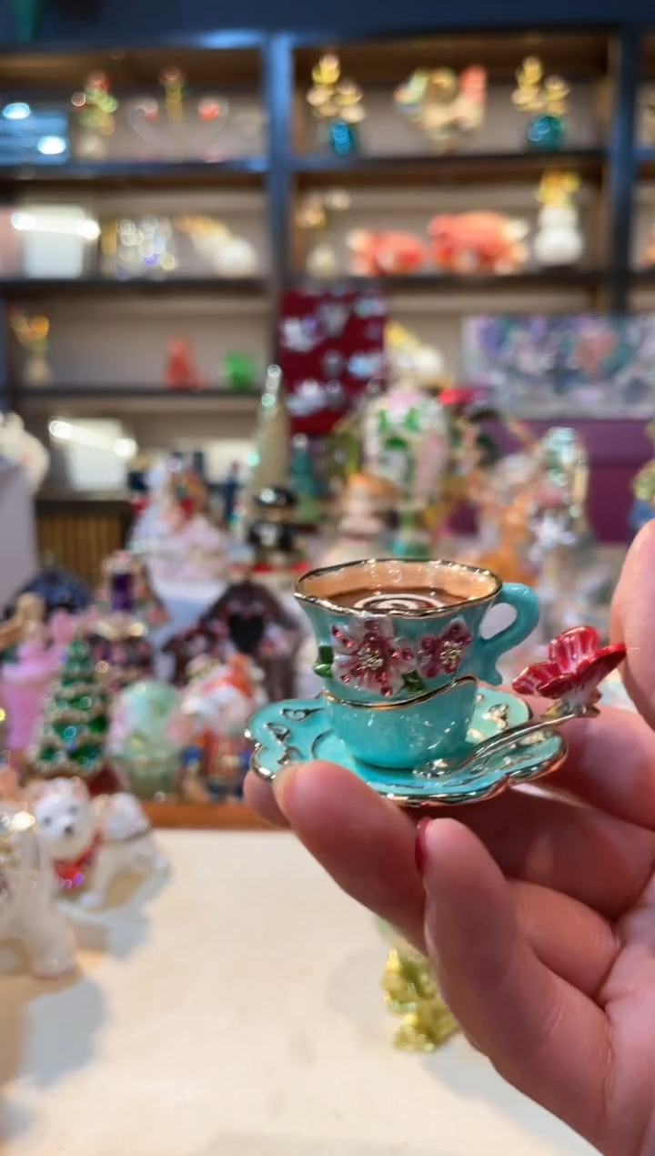 【闪购商品】精致珐琅彩首饰盒