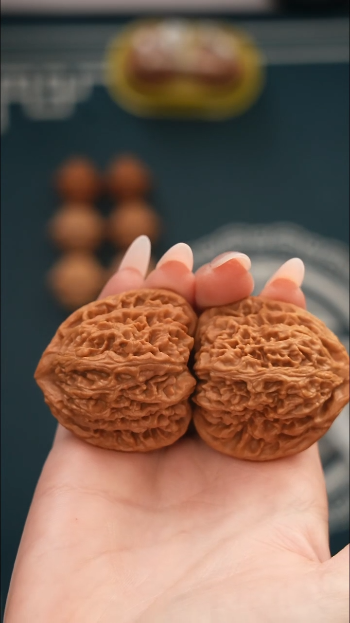 吊坠文玩核桃三角疆42全