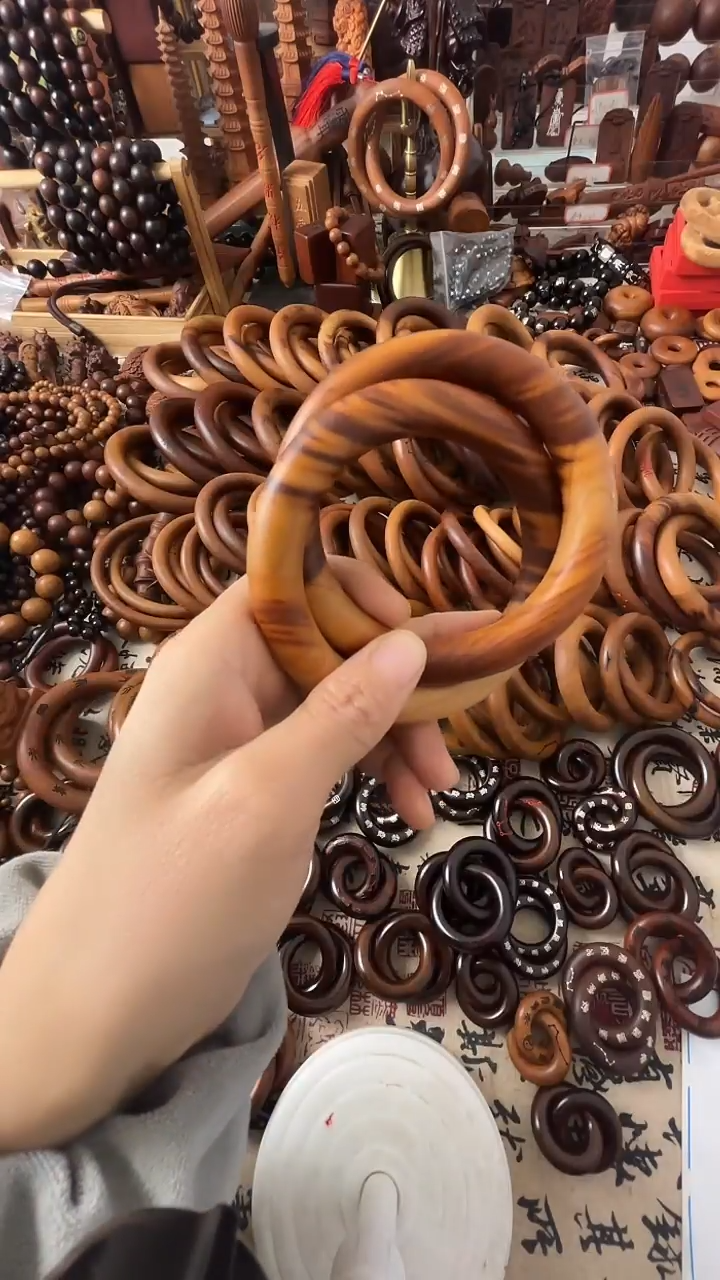 香榧木乾坤圈桃木70圈福利