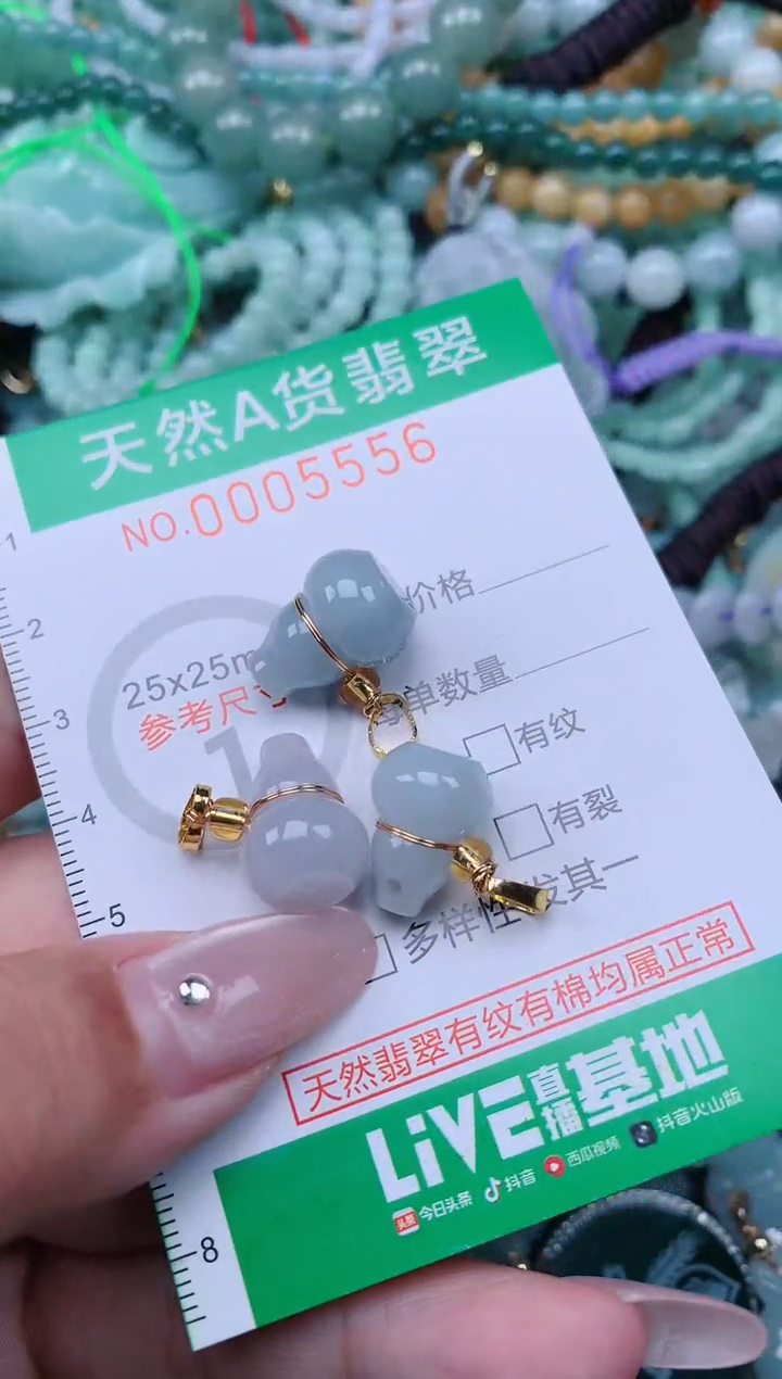 翡翠未镶嵌颈饰.0005556