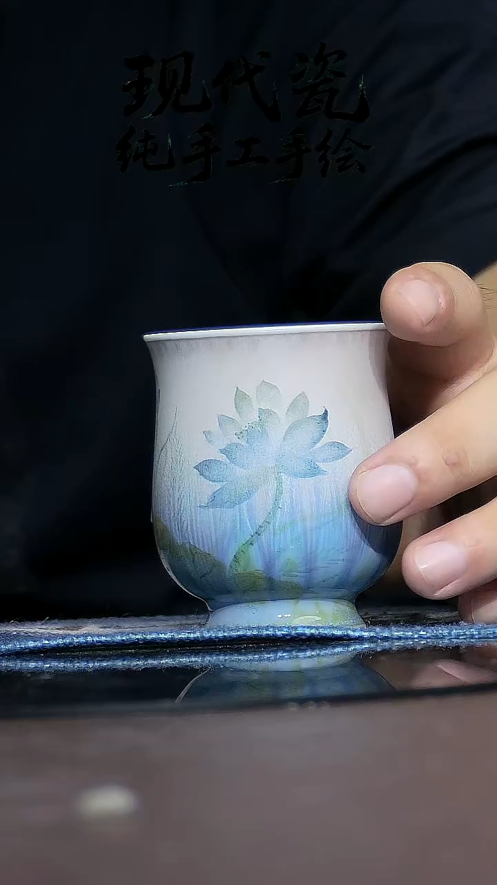 杯子纯手工手绘瓷瓷1