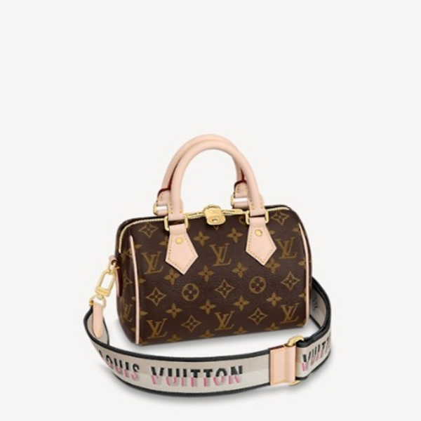 未使用 LouisVuitton/路易威登 小花攀攀Speedy 20可调节肩带