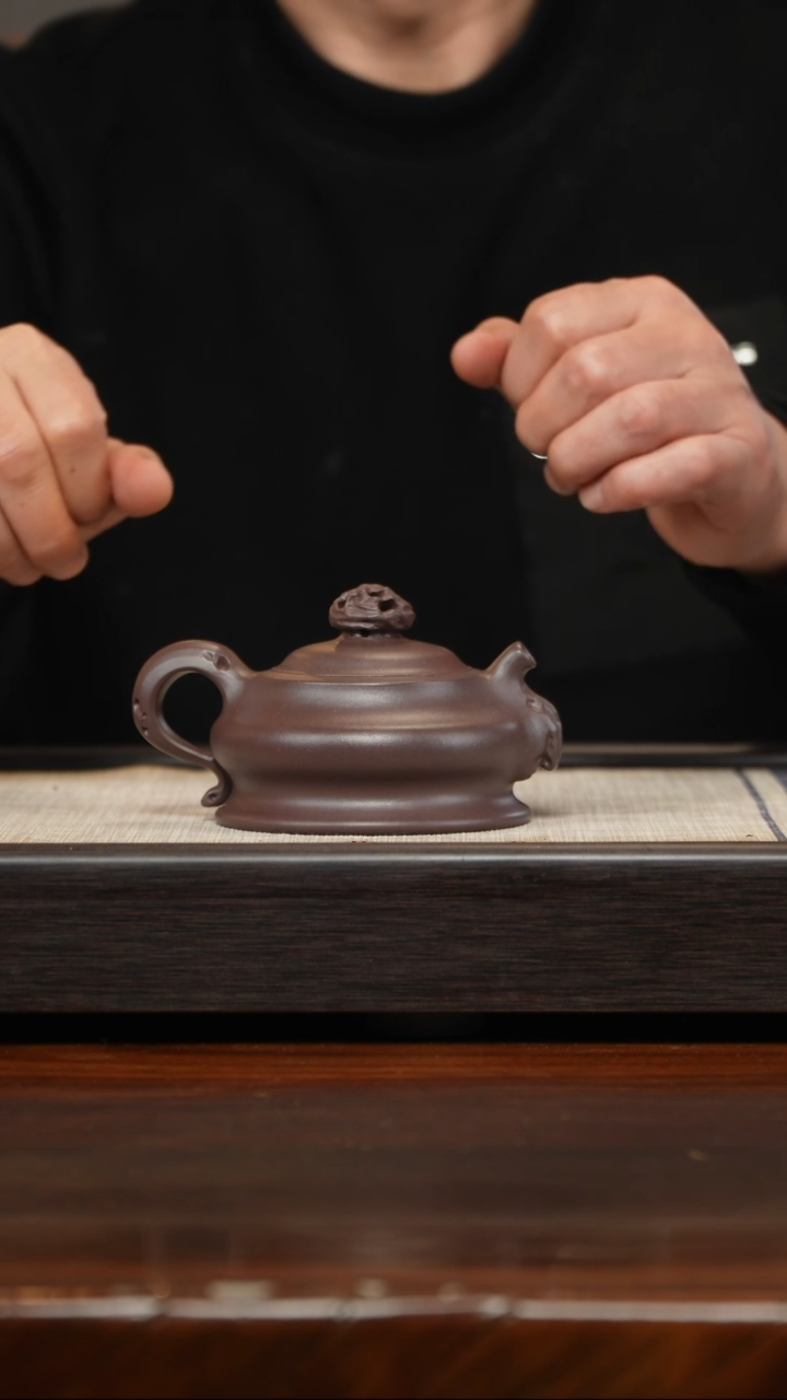 【闪购商品】紫砂茶壶四底新乾坤