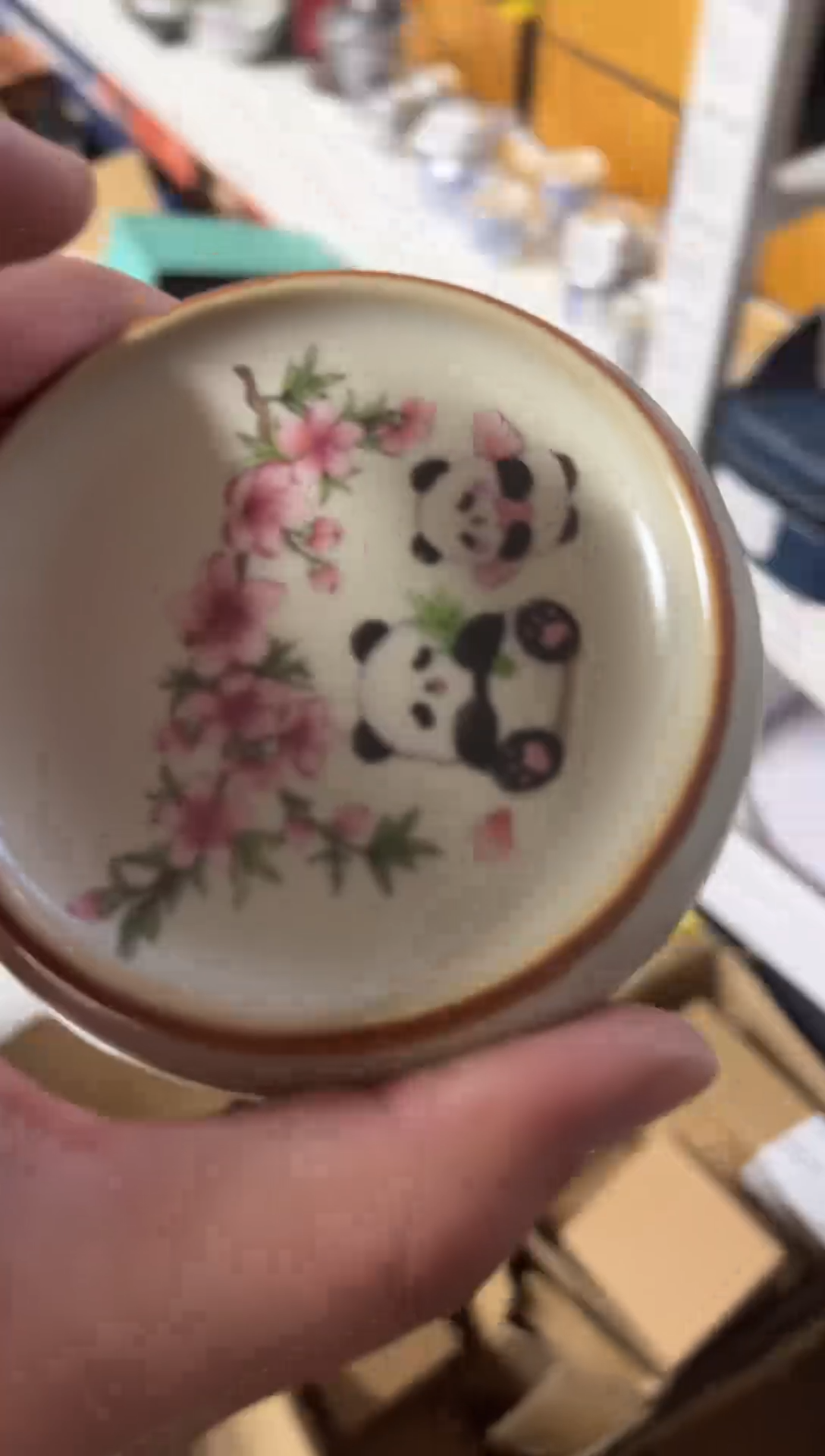 【闪购商品】熊猫盖置茶具茶具