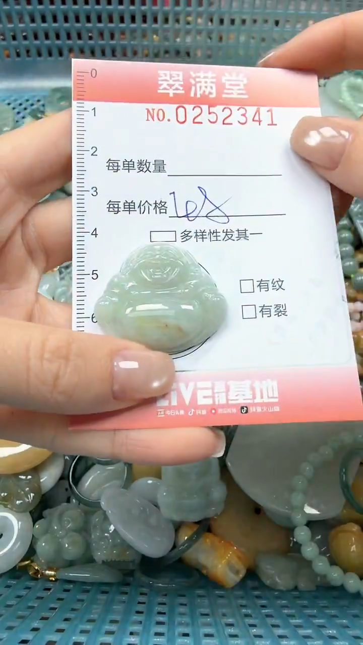 未镶嵌挂件翡翠闪购0252341