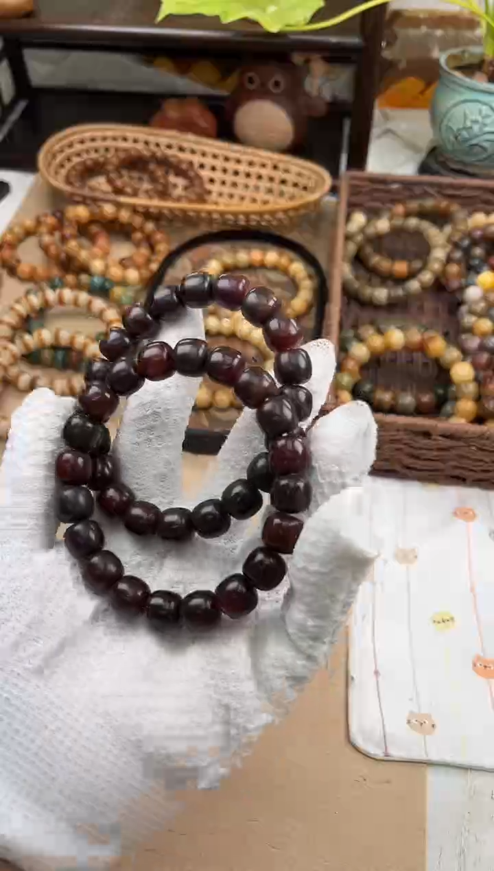 手串菩提根/象牙果a697 卡13 油膏微瑕