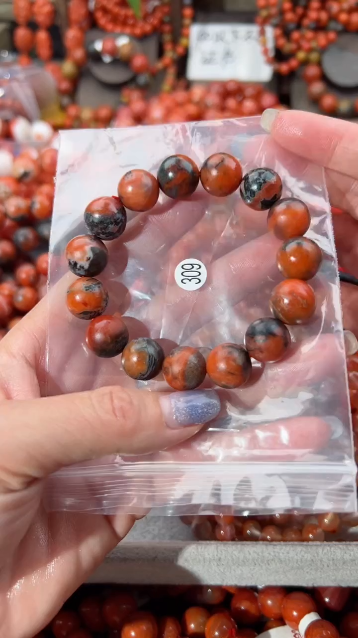 【闪购商品】南红玛瑙手串未镶嵌13+