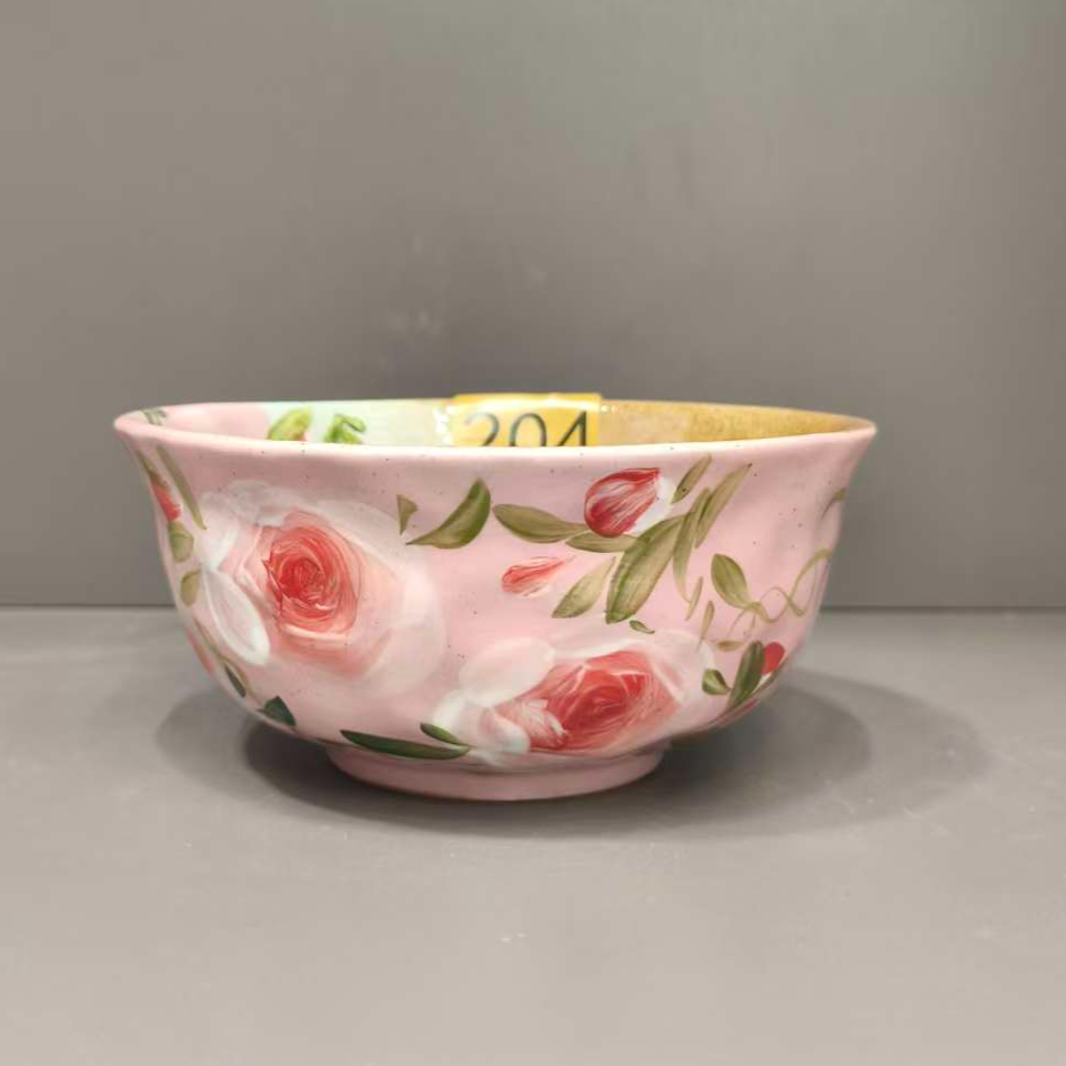 204景德镇高温釉下彩手工手绘设计师款式