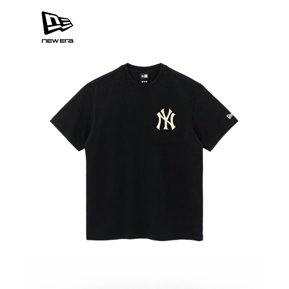 NEW ERA x MLB 纽亦华短袖男女同款夏季情侣NY圆领运动T恤