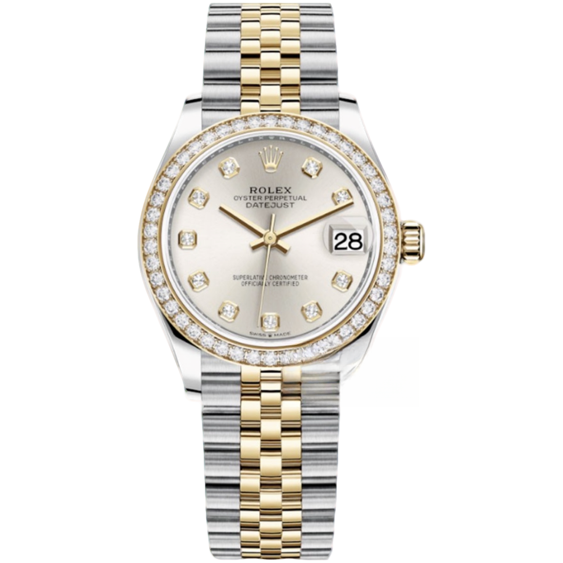 99新 Rolex/劳力士 女装日志型自动机械腕表31盘278383rbr-0020